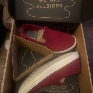 NWTs Allbirds wool loungers slip on shoes size 6